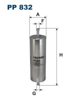 Воздушный фильтр filtron PP832