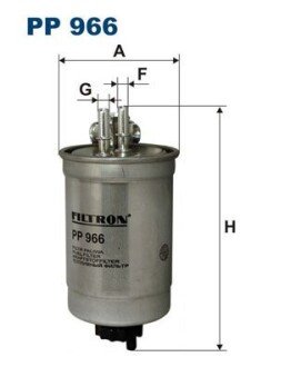 Повітряний фільтр filtron PP 966