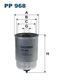 Воздушный фильтр filtron PP968 Фиат Палио уикенд
