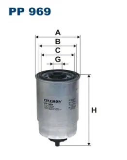 Воздушный фильтр filtron PP 969