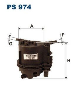 Повітряний фільтр filtron PS974