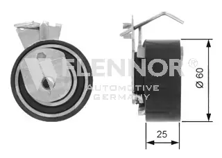 Натяжний ролик flennor FS02142