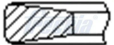 Кільця поршневі Freccia FR10-249700