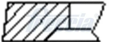 Поршневые кольца freccia FR10-207900