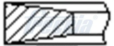 Поршневые кольца freccia FR10209060 Iveco