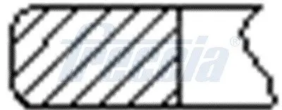 Поршневые кольца freccia FR10502200