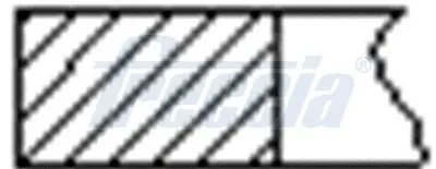 Поршневые кольца freccia FR10504800