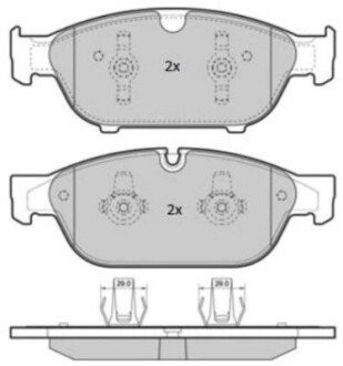 Тормозные колодки fremax FBP-1852 на Ауди А6 с7