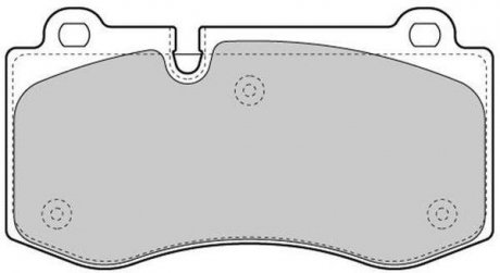 Передні тормозні (гальмівні) колодки fremax FBP-1569