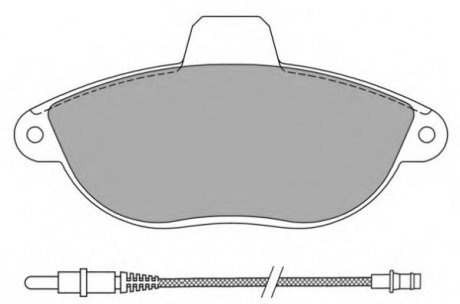 Передні тормозні (гальмівні) колодки fremax FBP-0933