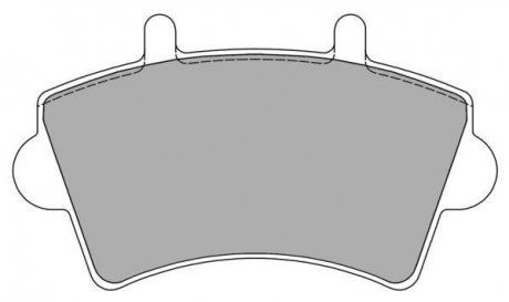 Передние тормозные колодки fremax FBP-1224