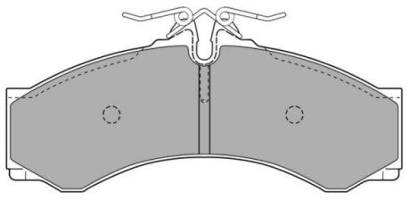 Тормозные колодки fremax FBP-1059 на Мерседес Варио