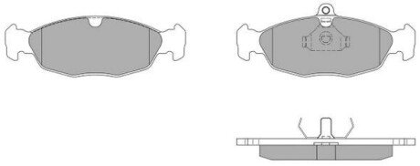 Передние тормозные колодки fremax FBP-0758