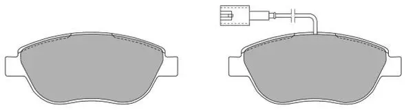 Передні тормозні (гальмівні) колодки Fremax FBP1219 (фото 1)