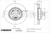 Передний тормозной диск fremax BD-0586