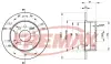 Задний тормозной диск fremax BD9101