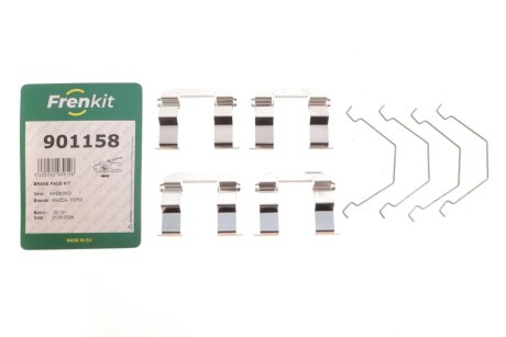 Монтажний к-кт гальмівних колодок frenkit 901158