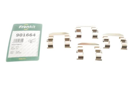 Монтажний к-кт гальмівних колодок frenkit 901664