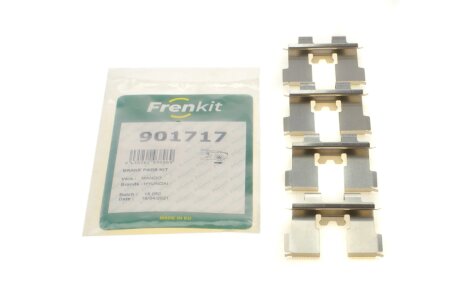 Монтажний к-кт гальмівних колодок frenkit 901717 на Хендай Санта фе 2
