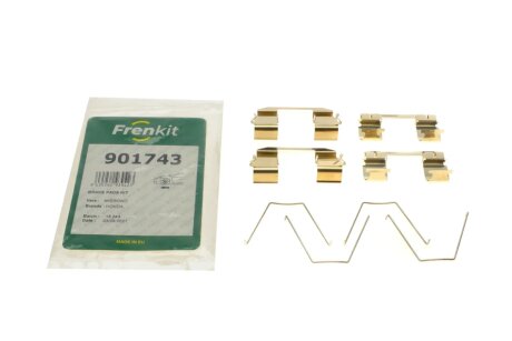 Монтажний к-кт гальмівних колодок frenkit 901743