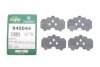Комплект протискрипних пластин frenkit 940044