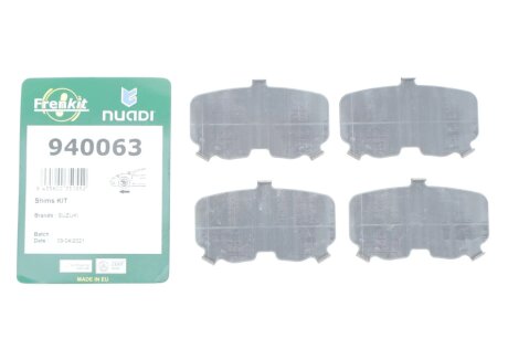 Комплект протискрипних пластин frenkit 940063