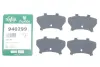 Комплект протискрипних пластин frenkit 940299