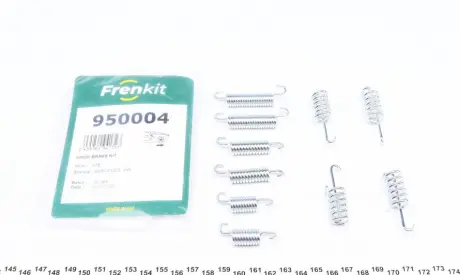 Колодки ручного (стоячого) тормоза frenkit 950004