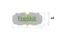 Комплект пластин MERCEDES Vito W447 \'\'F \'\'14>> frenkit 940295