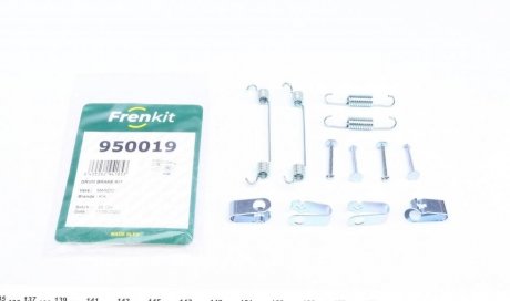 Комплект пружинок frenkit 950019 на Hyundai Санта фе 2