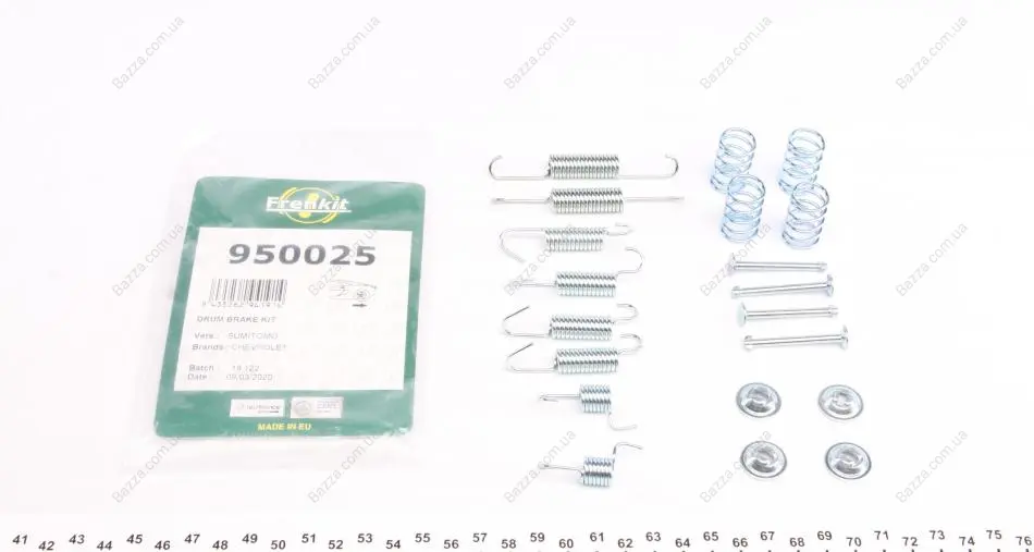 Комплект пружинок frenkit 950025