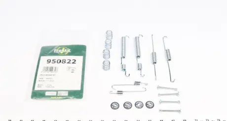 Комплект пружинок frenkit 950822
