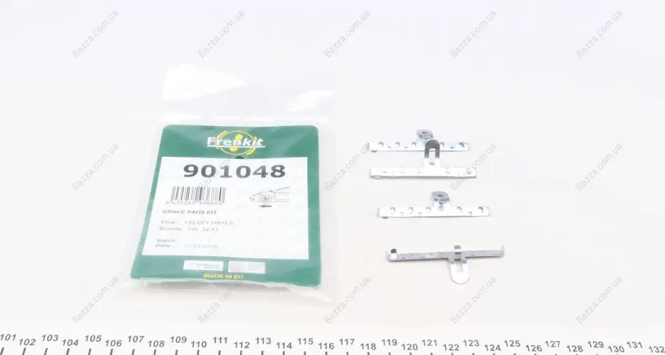 Монтажний к-кт гальмівних колодок frenkit 901048