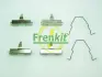 Монтажний к-кт гальмівних колодок frenkit 901270