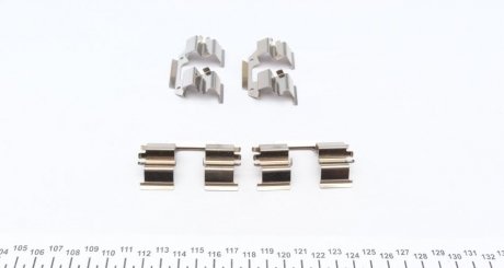 Монтажний к-кт гальмівних колодок frenkit 901285