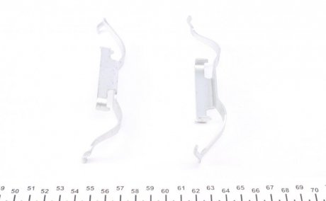 Монтажний к-кт гальмівних колодок frenkit 901681