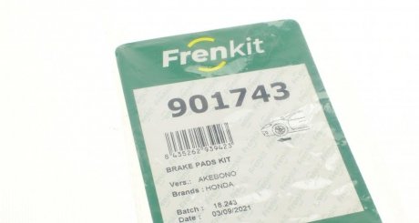 Монтажний к-кт гальмівних колодок frenkit 901743