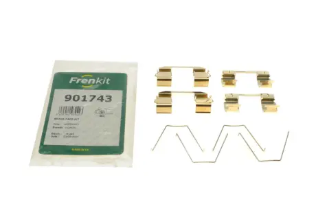Монтажний к-кт гальмівних колодок frenkit 901743