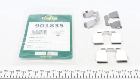 Монтажний к-кт гальмівних колодок frenkit 901835