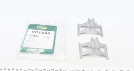 Монтажний к-кт гальмівних колодок Frenkit 901898