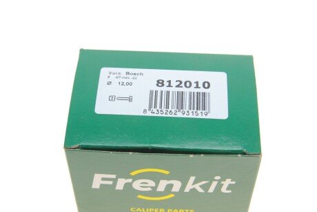 Направляючі гальмівних супортів frenkit 812010