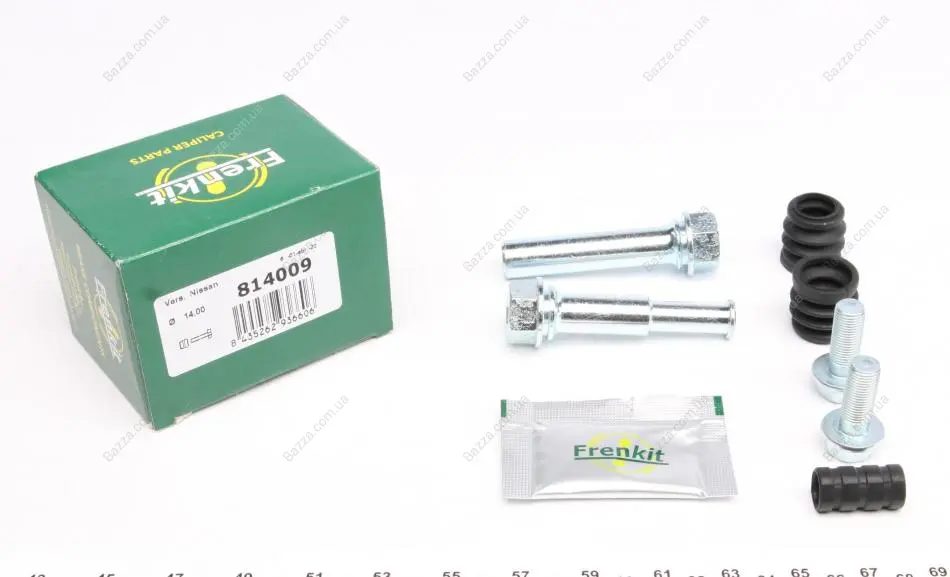 Направляющие переднего суппорта frenkit 814009