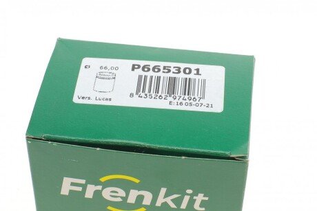 Поршень переднего тормозного суппорта frenkit P665301