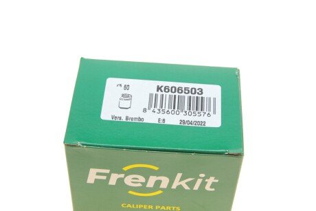 Поршень заднего тормозного суппорта frenkit K606503