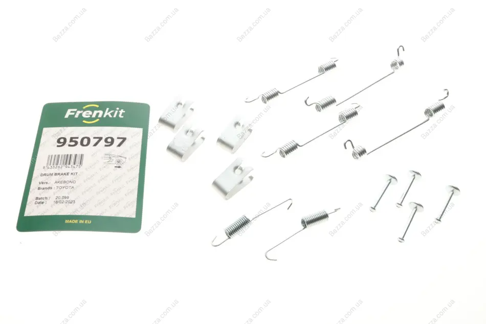 Ремкомплект колодок стояночного гальма frenkit 950797