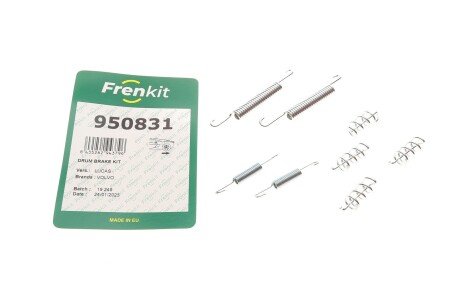 Ремкомплект колодок стояночного гальма frenkit 950831 на Вольво S60