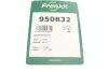 Ремкомплект колодок стояночного гальма frenkit 950832