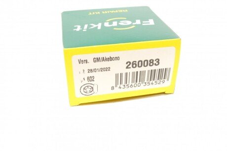 Ремкомплект переднього гальмівного супорта frenkit 260083