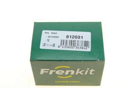 Ремкомплект направляющих тормозного суппорта frenkit 812031