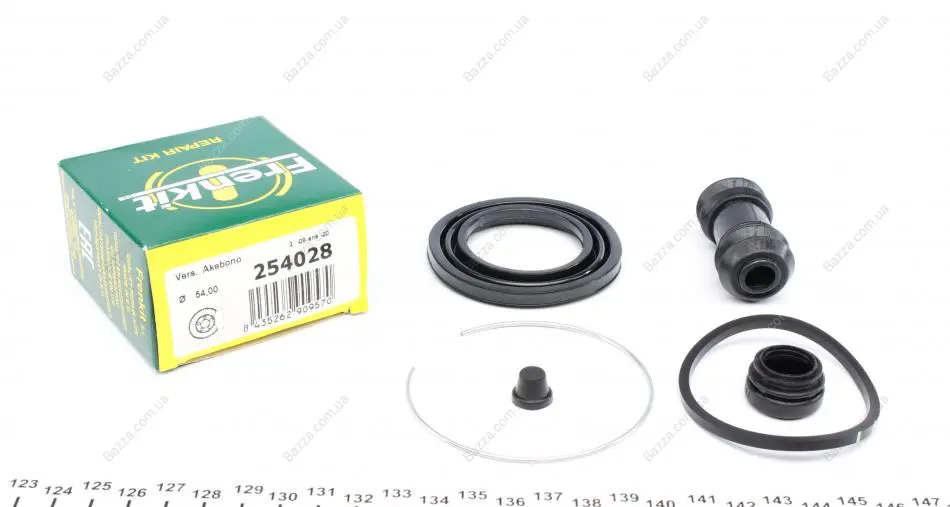 Ремкомплект переднего тормозного суппорта frenkit 254028